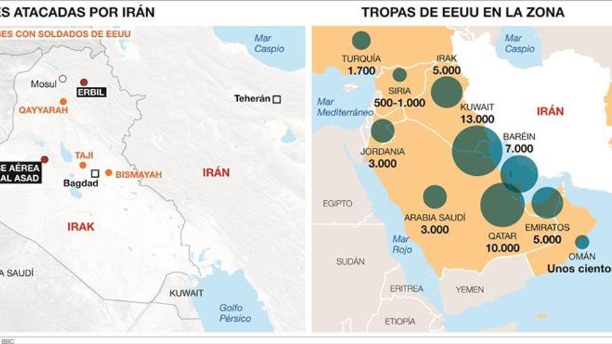 Estados Unidos e Irán frenan y contienen la escalada belicista