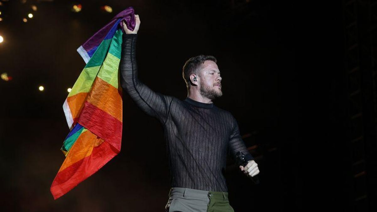 El cantante de Imagine Dragons, Dan Reynolds.