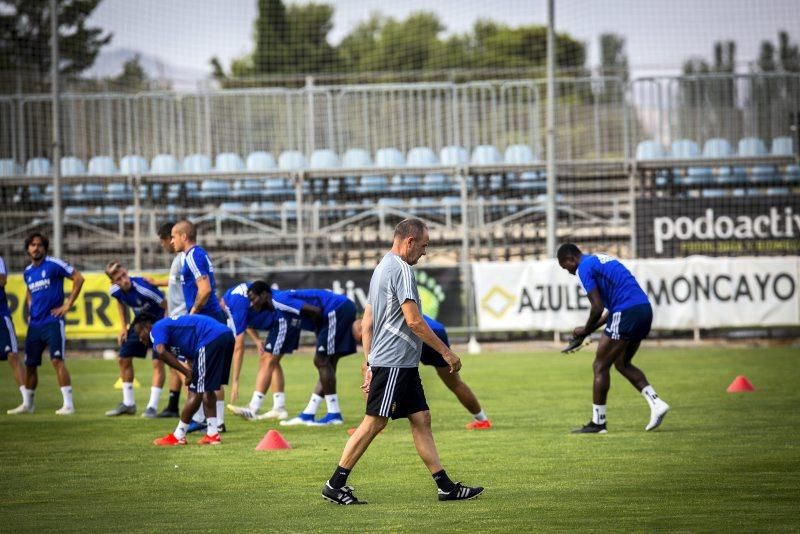 Entrenamiento del Real Zaragoza del 24 de julio