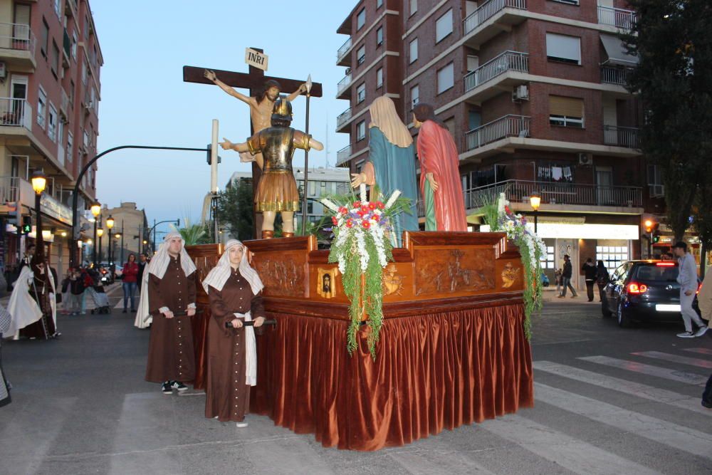 Procesión de la Solidaridad de la Hermandad de las Angustias.