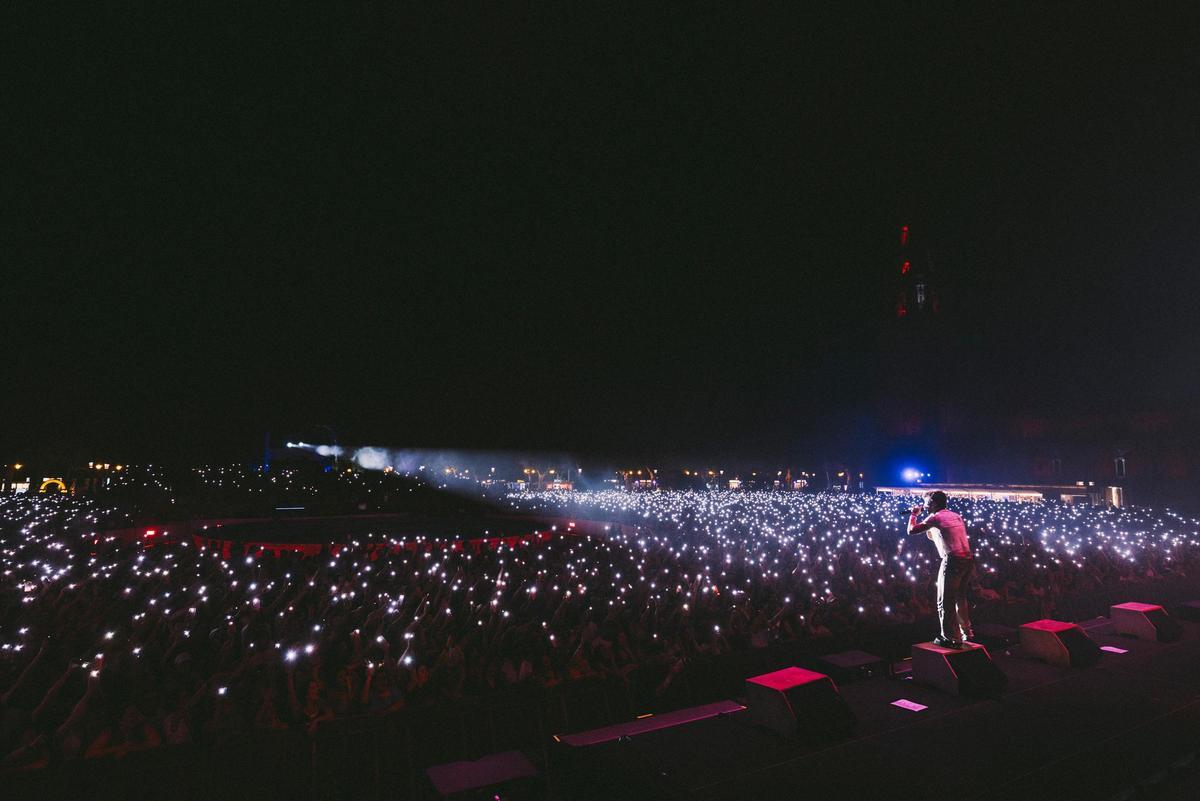 El concierto de Dani Fernández en imágenes