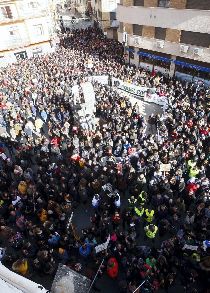 Masiva manifestación en Andorra