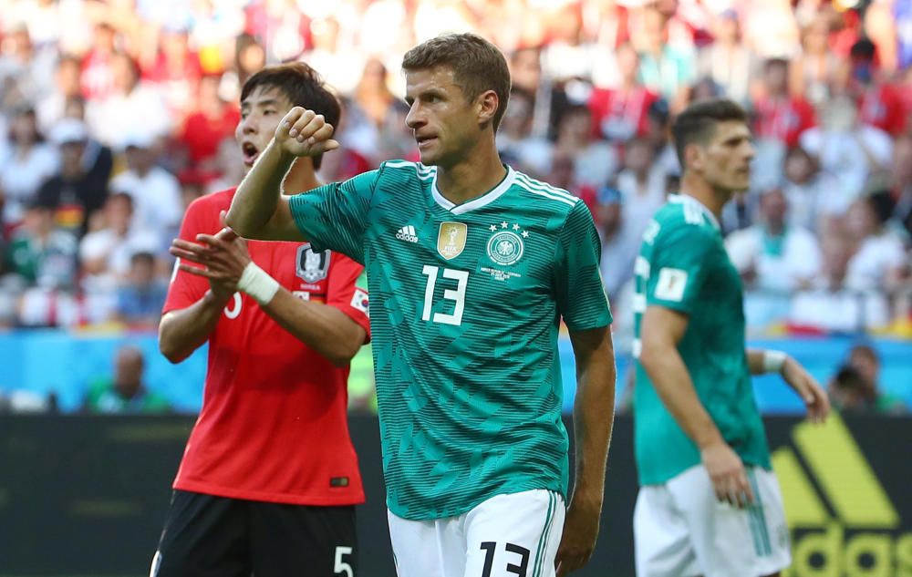 Alemania, eliminada del Mundial tras perder con Corea del Sur