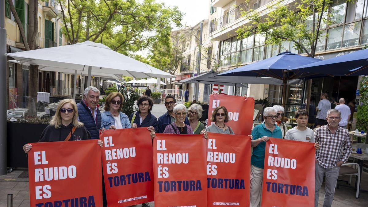 Campaña vecinal 'El ruido es tortura'.