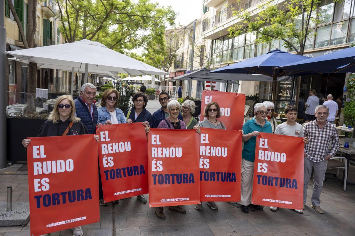 Campaña vecinal 'El ruido es tortura'.