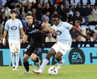 Partido entre el Celta Fortuna y el Tenerife