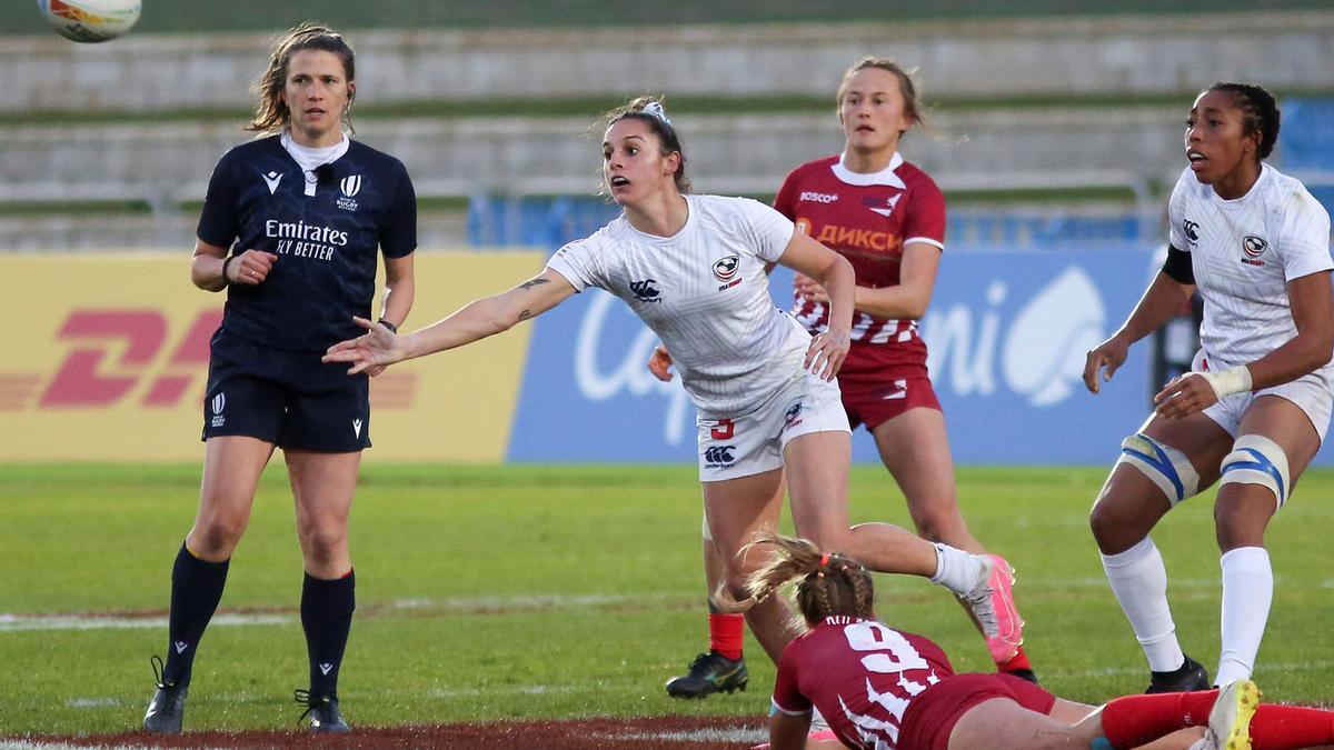 Tercera y última jornada de las series mundiales HSBC de rugby 7 de Málaga.