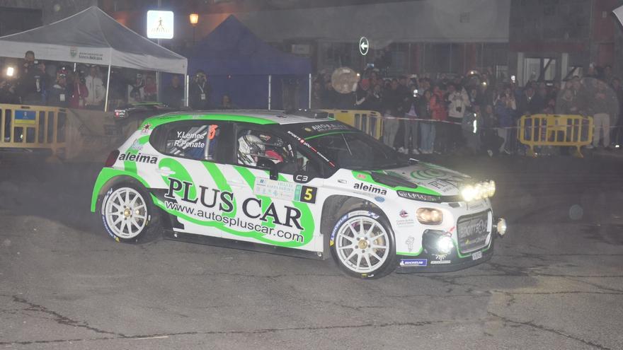 Rally de Santa Brígida: Yeray Lemes y Rogelio Peñate reinan en la noche satauteña