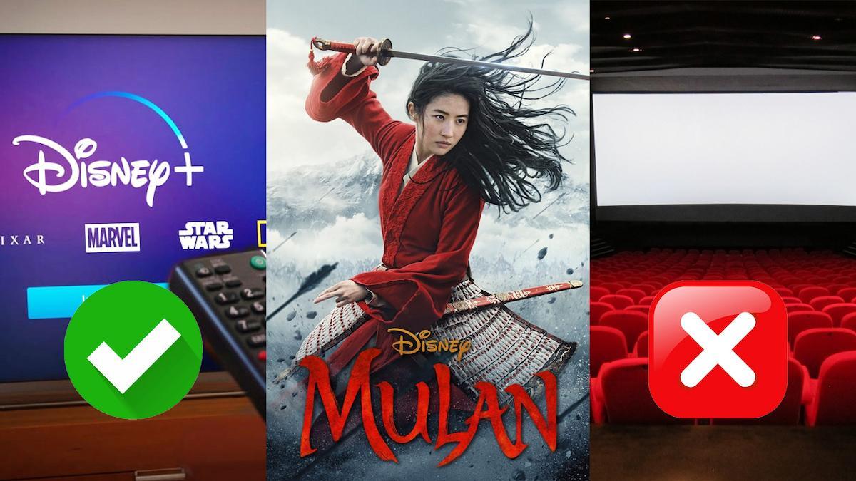 Disney cambia las reglas del juego. Mulan va directa al ‘streaming’.