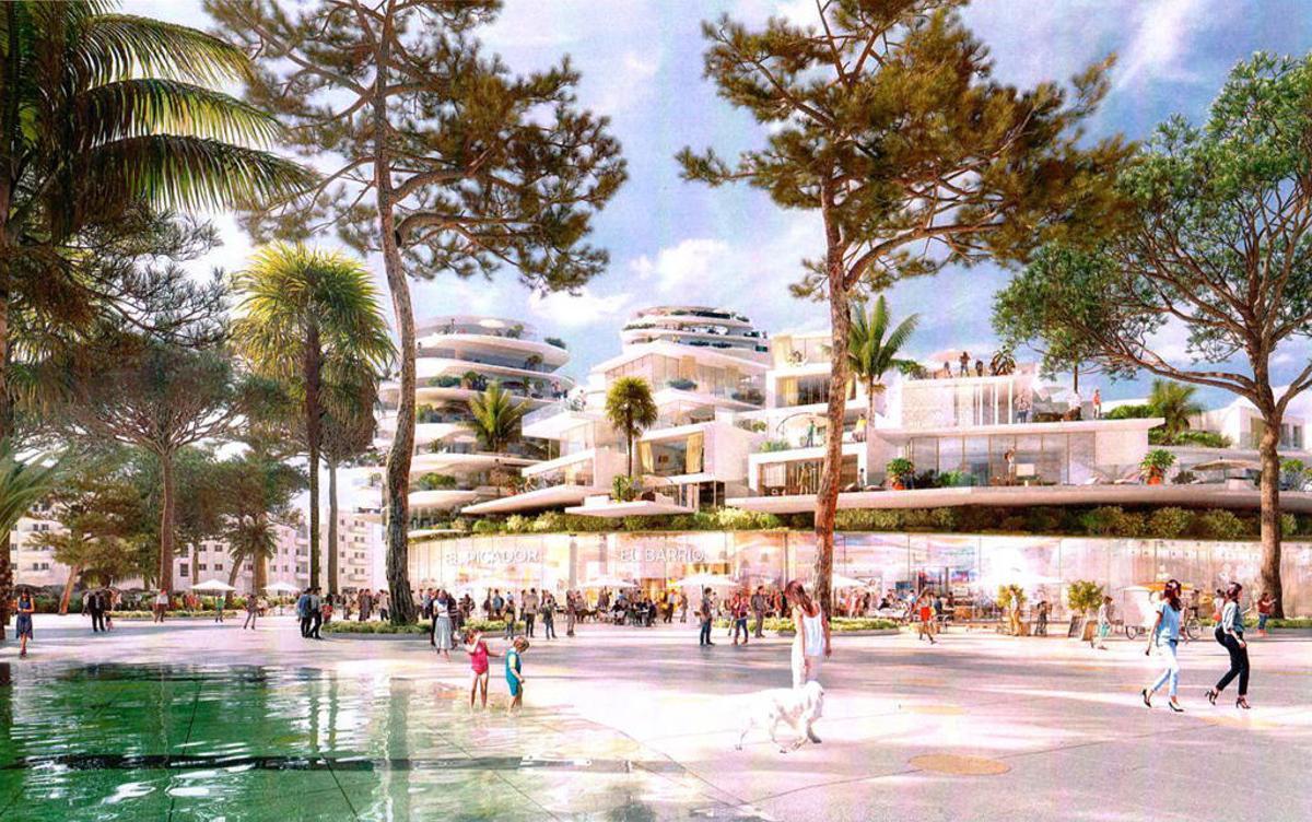 Recreación de la propuesta del prestigioso arquitecto de Nantes François Leclerq, encargado de diseñar el espacio de La Térmica.