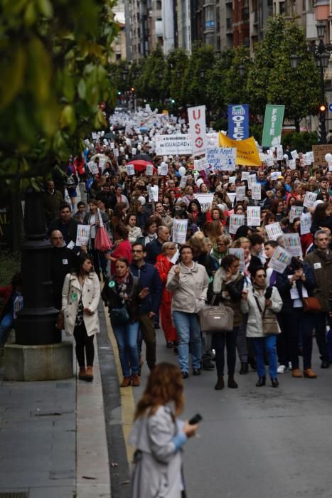 Manifestación por la enseñanza concertada