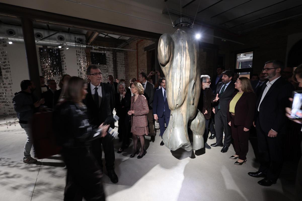 Inauguración de la exposición ‘Materia Interior’ de Jaume Plensa en la Cárcel Vieja de Murcia