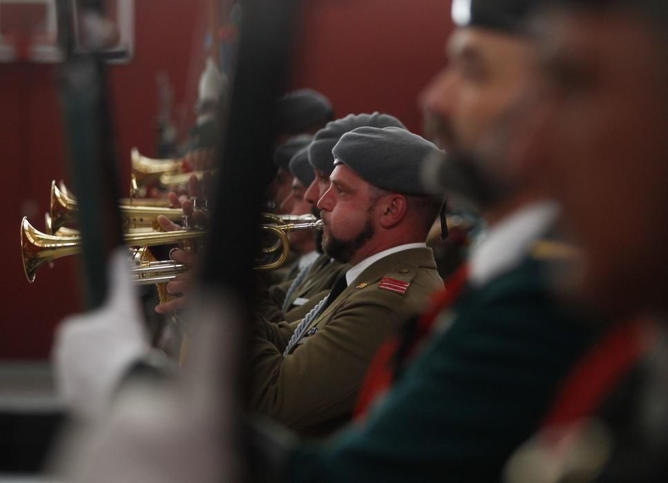 Acto del 173 aniversario de la Fundación de la Guardia Civil en Rubín