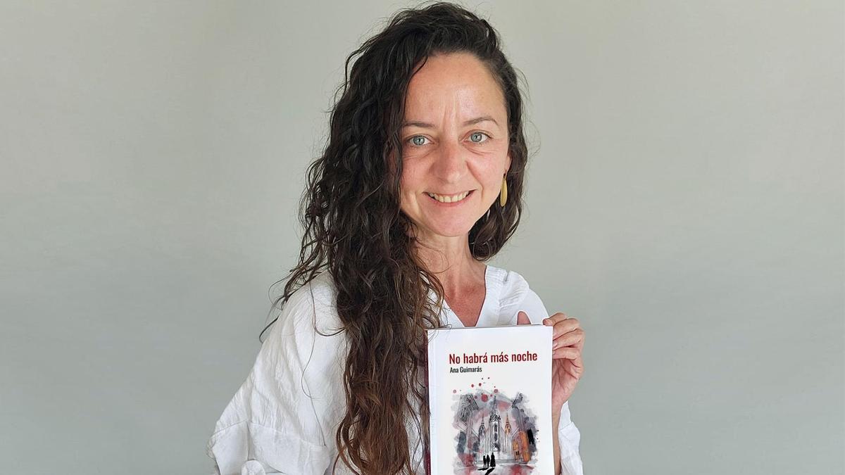 Ana Guimarás, la autora de 'No habrá más noche'.