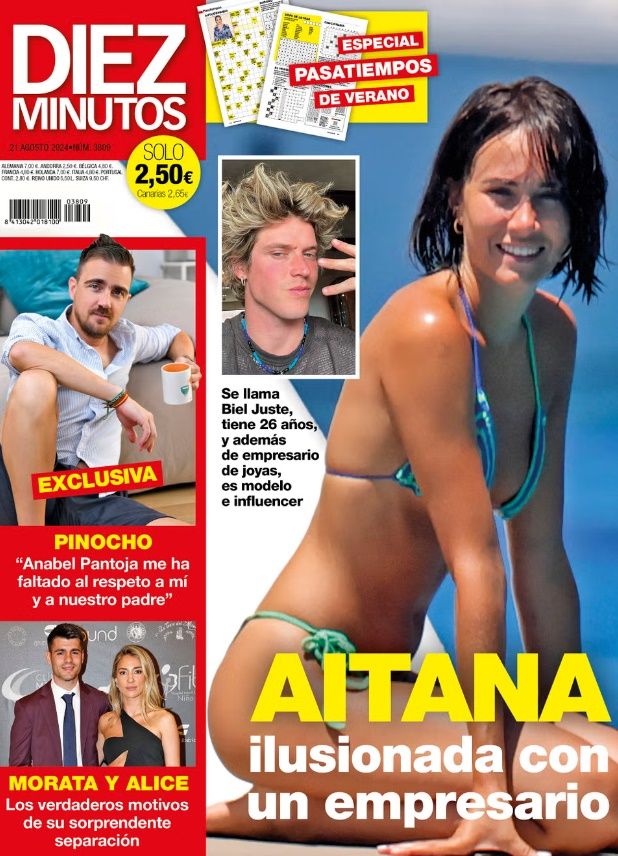 Portada de la revista Diez Minutos del 14 de agosto de 2024