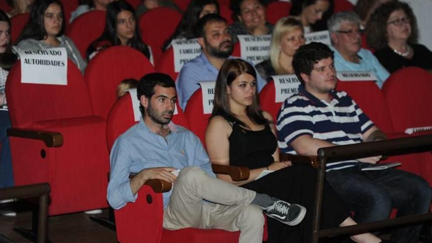 El teatro Guerra acogió la entrega de galardones.