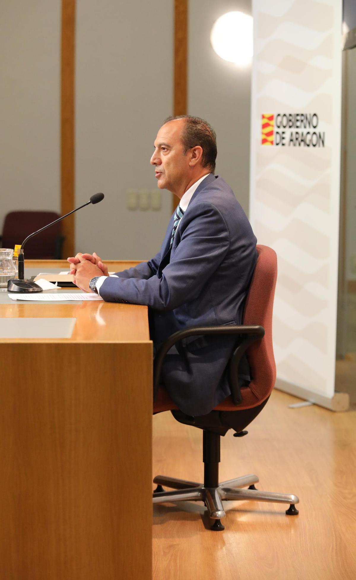 El consejero José Luis Bancalero, poco después de acceder al cargo.