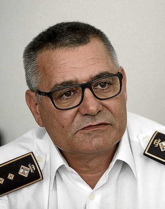 Josep Palouzié, jefe de la Policía Local de Palma