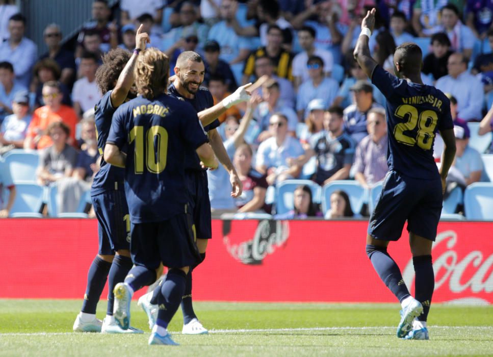 Las mejores imágenes del Celta - Real Madrid.