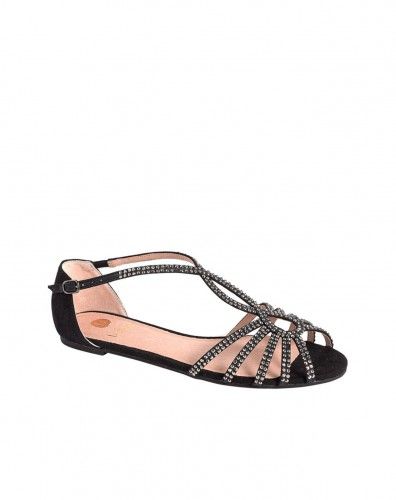 Sandalias planas de mujer de La Strada. Precio: 44,90€