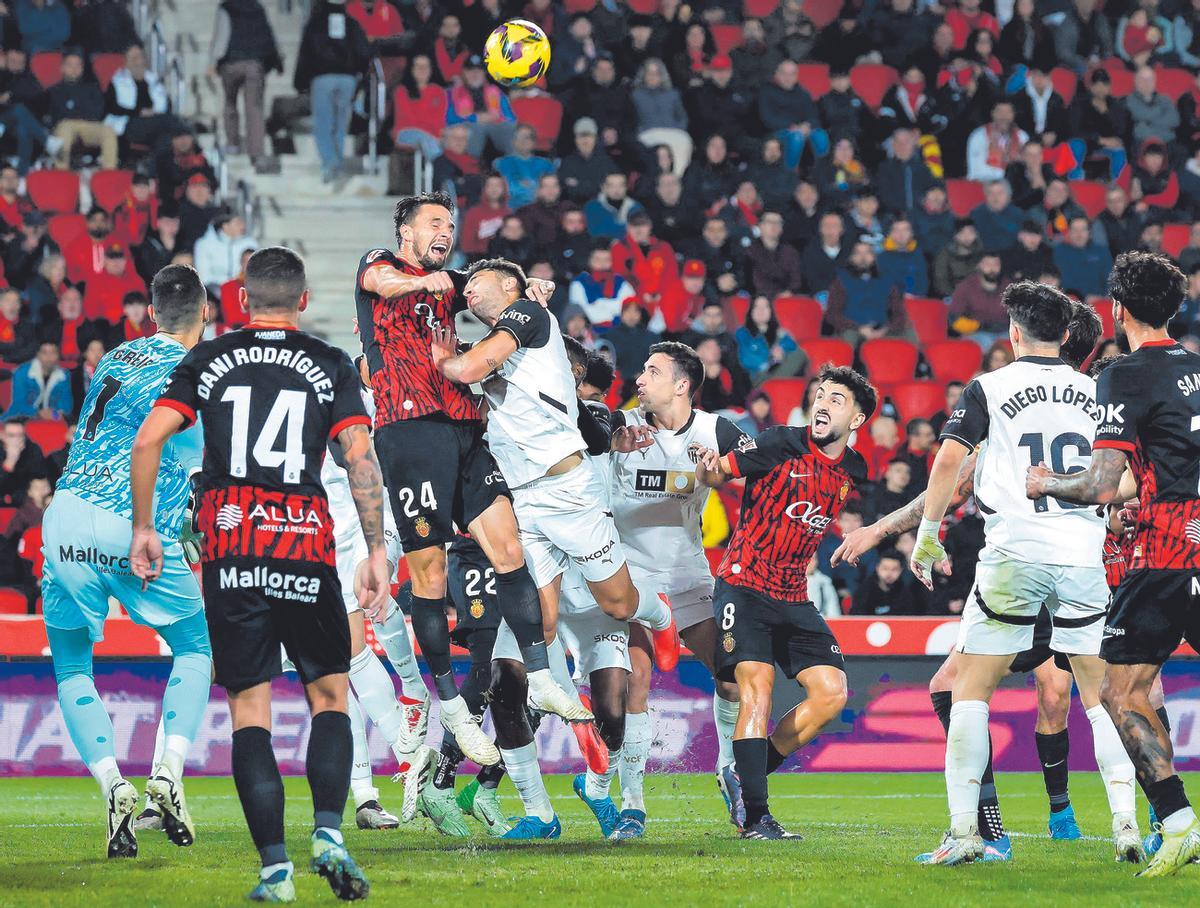 Un lance del pasado Mallorca-Valencia