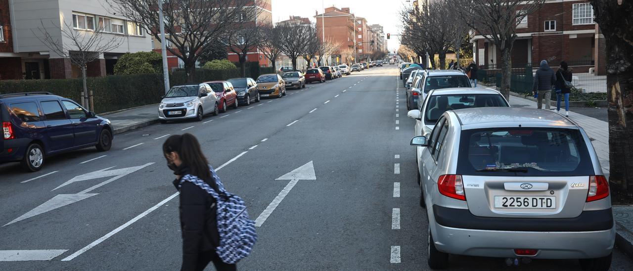 La calle Río Eo.