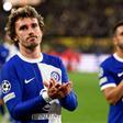 Antoine Griezmann, hundido tras la eliminación en Dortmund