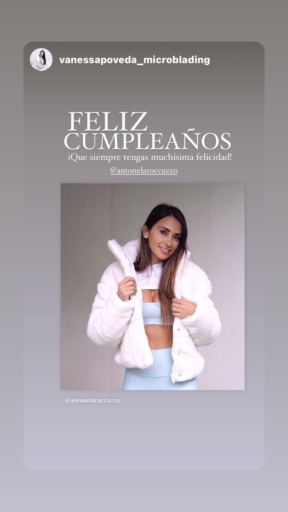 Así fue la fiesta de cumpleaños de Antonela Roccuzzo (y todoas las felicitaciones)