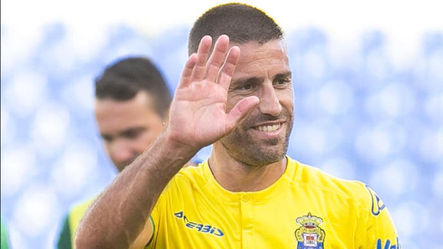 David García, el pasado 2 de junio, tras el partido ante el Almería.