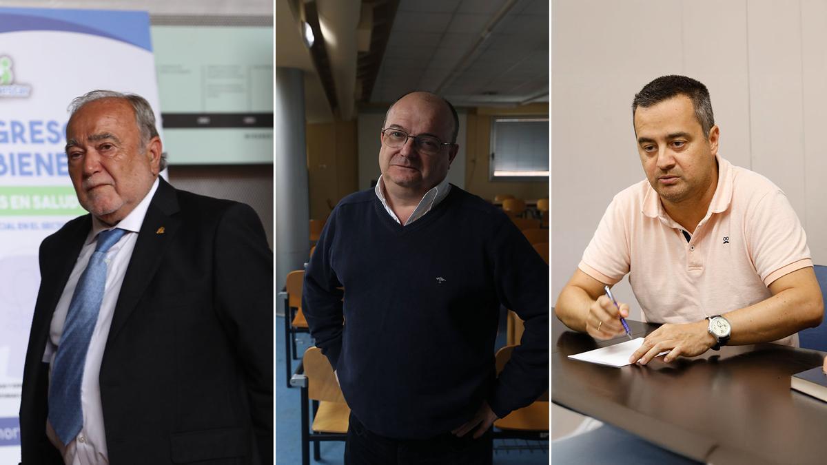 Julio Bobes, José M. Jambrina y Francisco Suárez