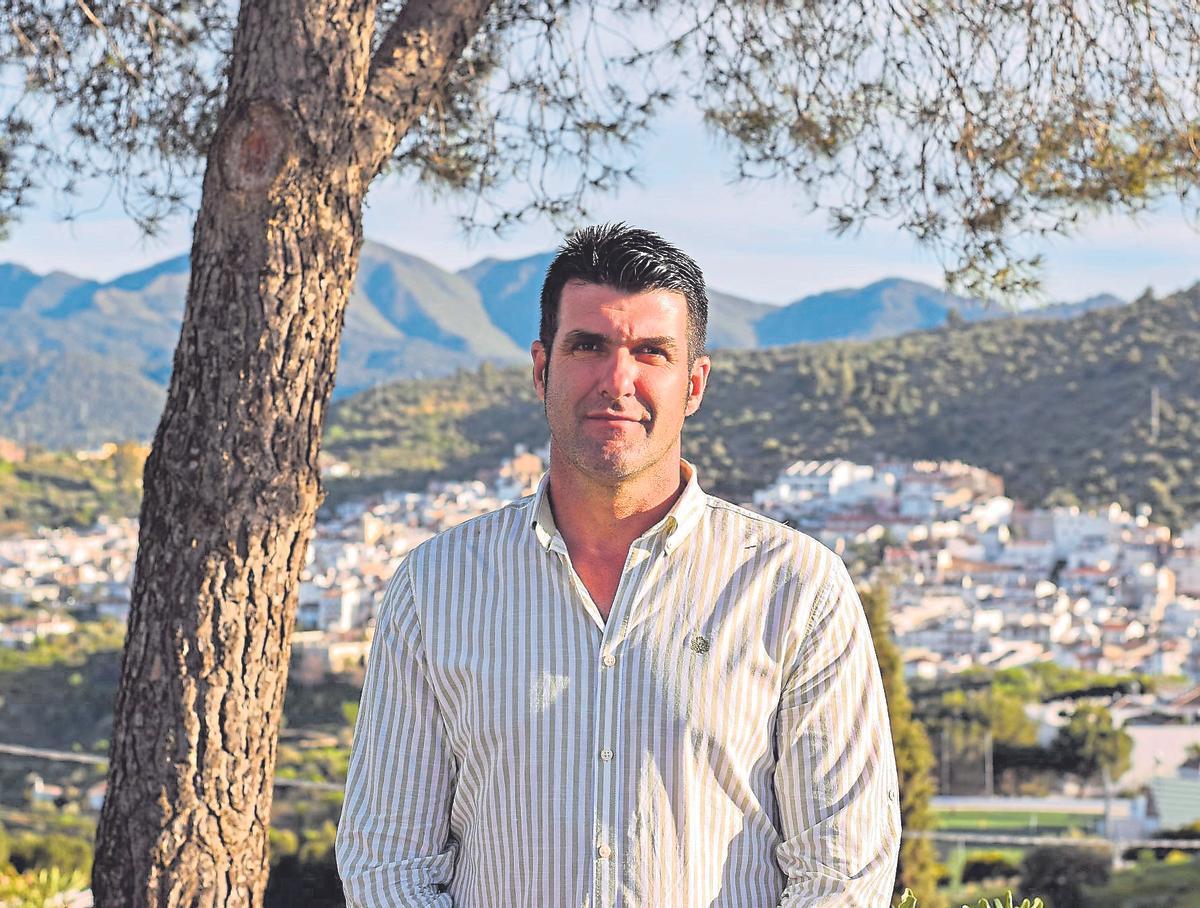 El alcalde de Guaro, José Antonio Carabantes.