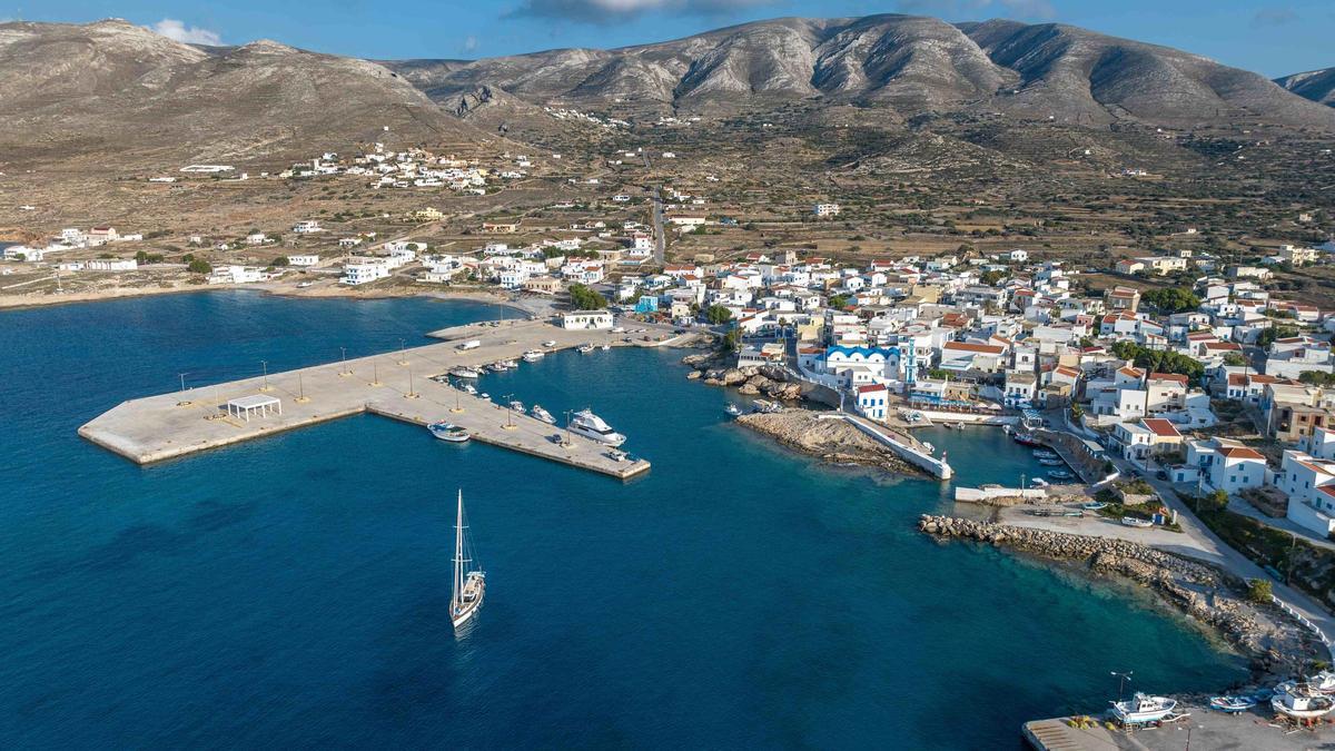 Una imagen de la isla griega de Kasos.