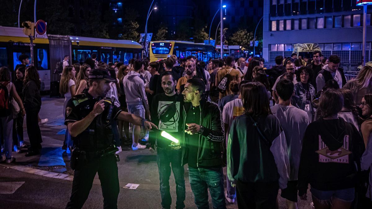 Refuerzo policial alrededor de los actos en las fiestes de la Mercè