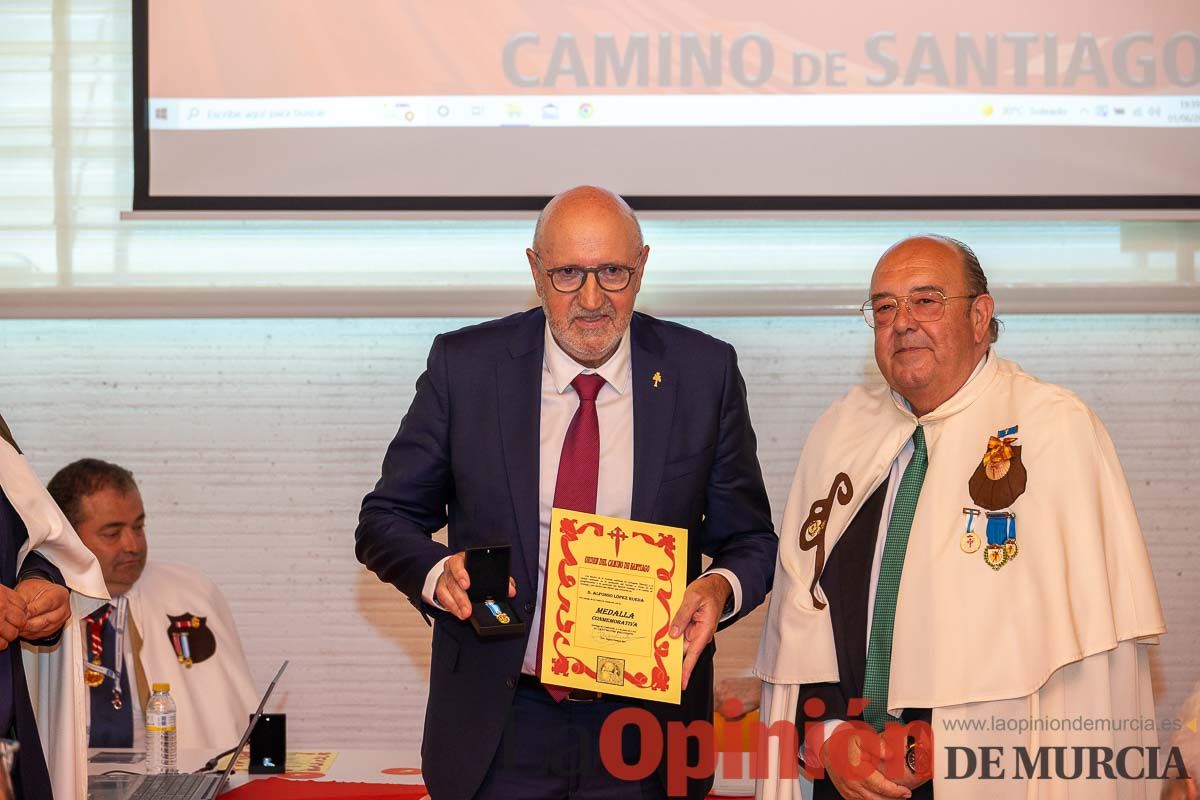 La orden del Camino de Santiago entrega sus distinciones en Cartagena