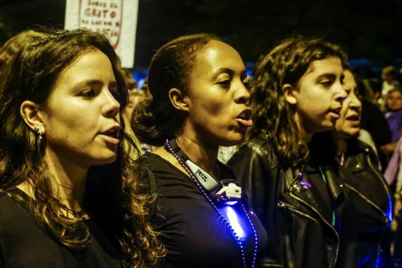 Manifestación contra la violencia machista