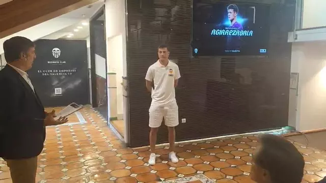 Presentación de Julen Agirrezabala