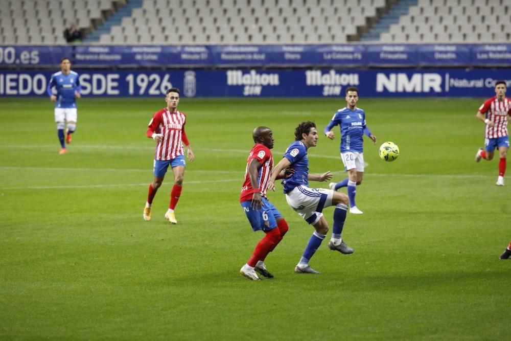 Derbi Real Oviedo-Sporting: El derbi asturiano en imágenes