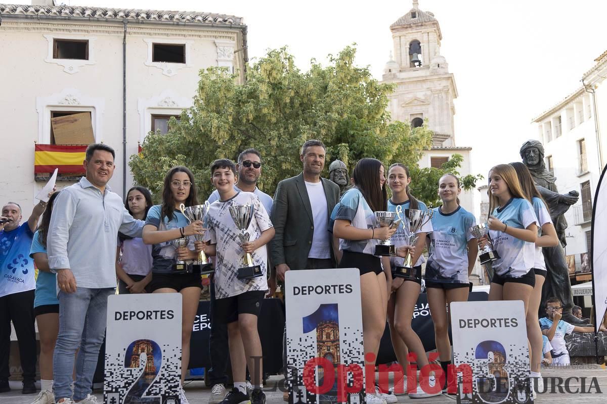 Clausura de las Escuelas Municipales Deportivas de Caravaca