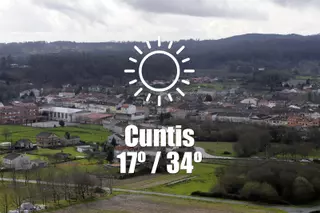 El tiempo en Cuntis: previsión meteorológica para hoy, sábado 9 de agosto