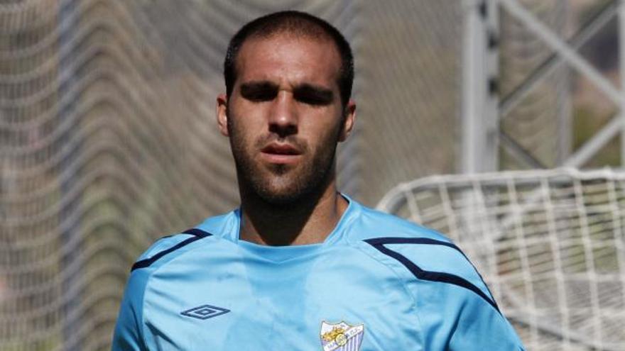 Jesús Gámez en un entrenamiento.