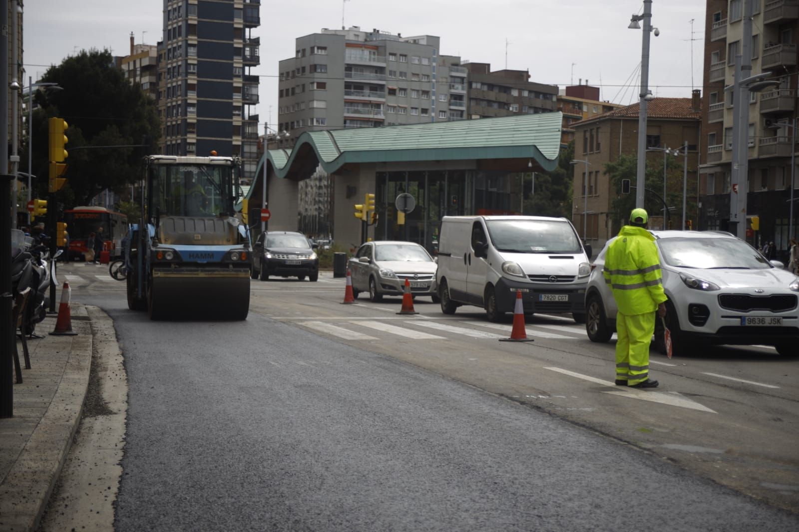 FOTOGALERÍA | Atasco en la Avenida Goya de Zaragoza