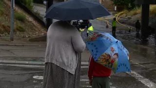 Los efectos de la Dana en Aragón: "He vivido la riada de Biescas estando allí y la manera de llover en Grisén me recordó a ese día"