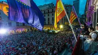 Cortes de tráfico por el Pregón de las Hogueras en Alicante: calles cerradas e itinerarios alternativos para este sábado