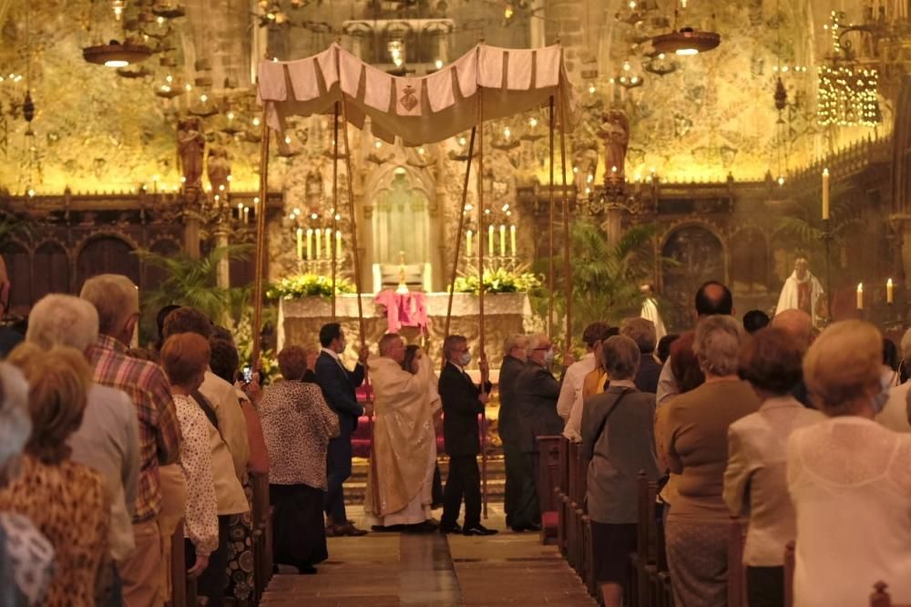 La Iglesia de Mallorca celebra el Corpus Christi