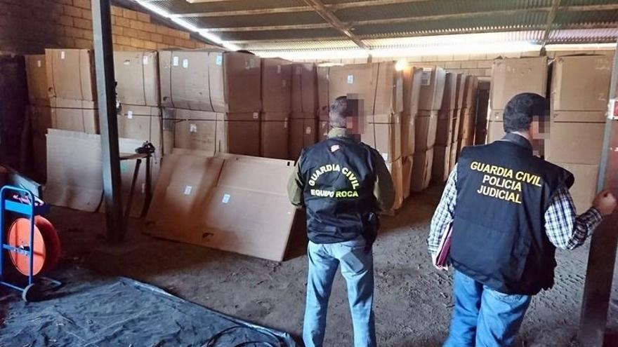 Detenidas 124 personas en una macrooperación contra el contrabando de tabaco