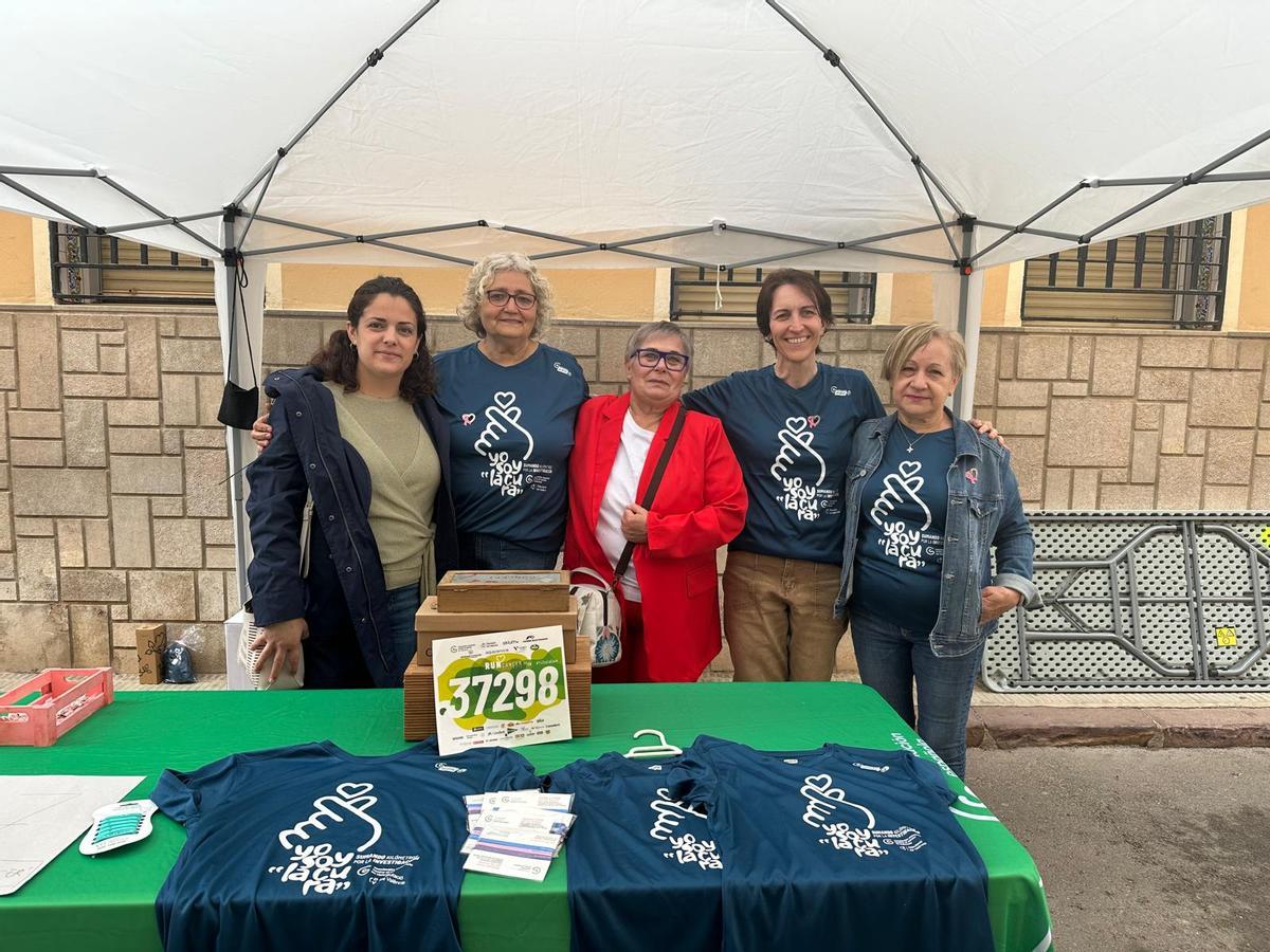 Parada de la Junta Local contra el cáncer.