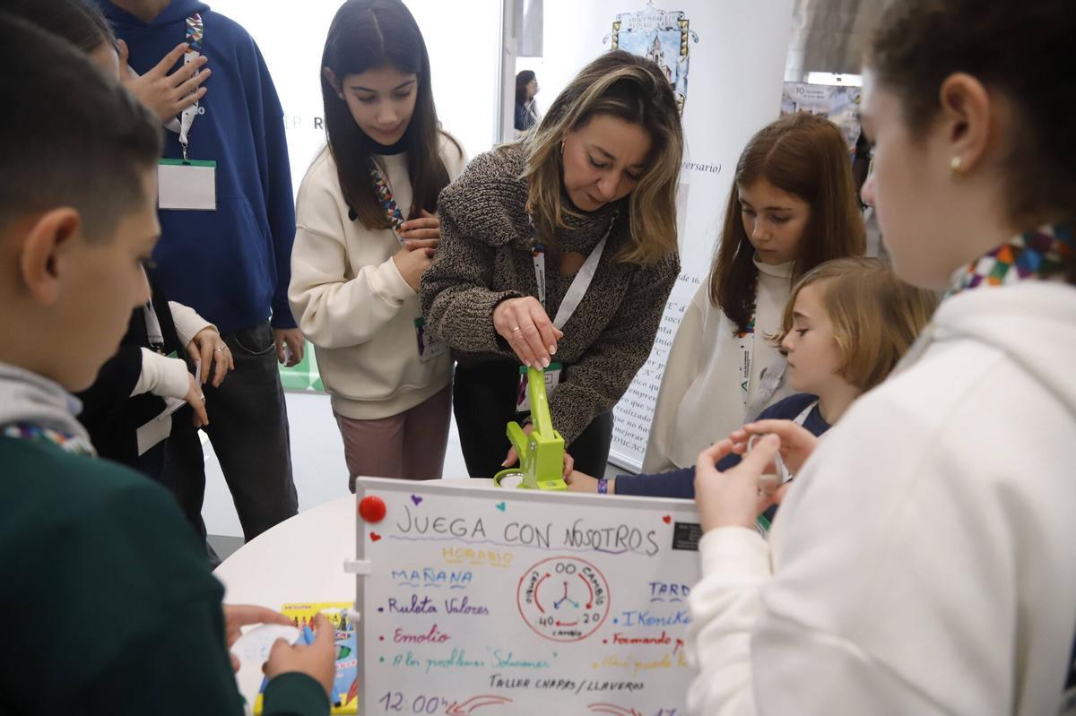 Uno de los centros educativos participantes en el congreso.