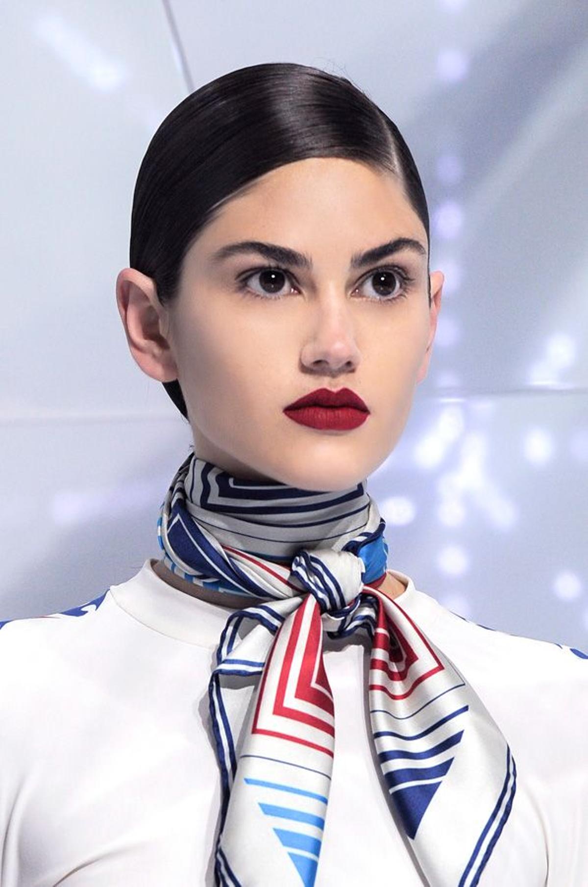 Los labios dramáticos de Anya Hindmarch