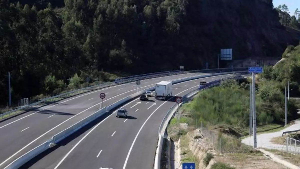 El único tramo de la A-57 en Pontevedra no llega a 2.300 vehículos cada día tras un año en servicio