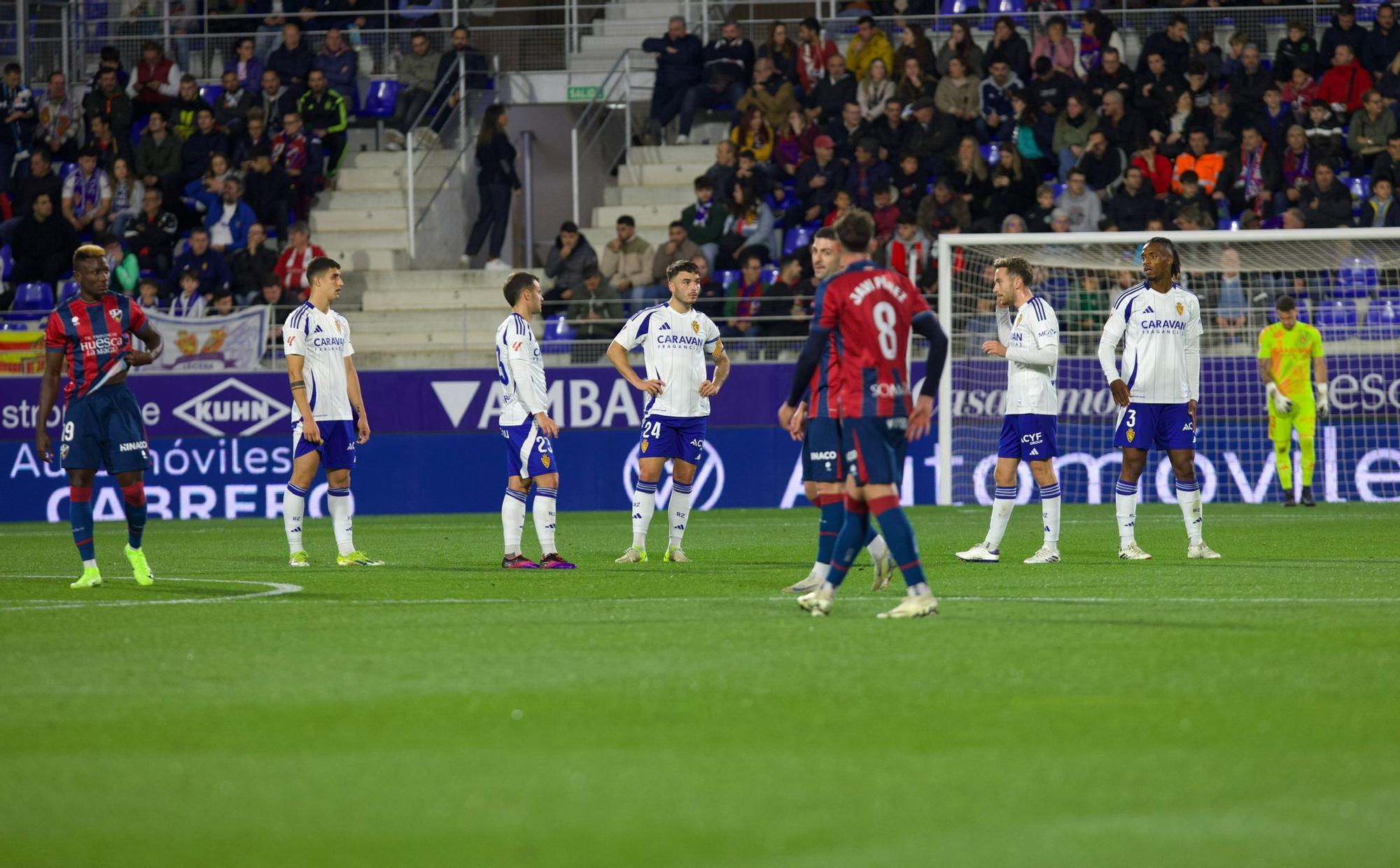 Así se ha vivido el partido entre el SD Huesca y el Real Zaragoza
